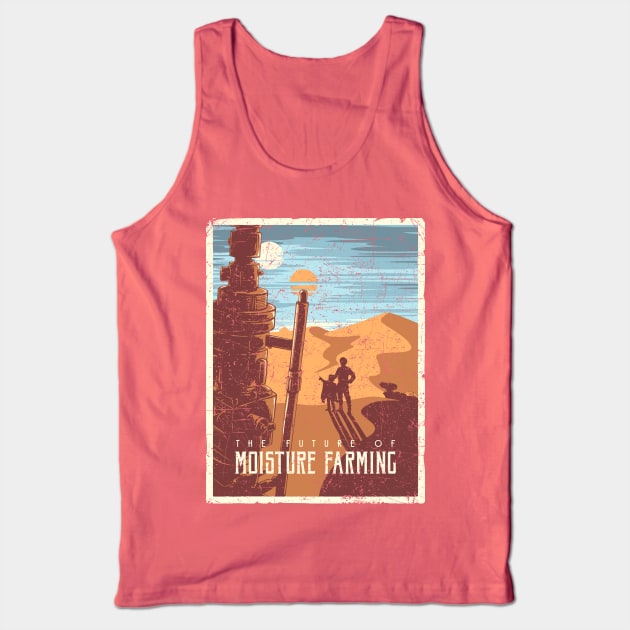 The Future of Moisture Farming (sunrise variant) Tank Top by djkopet